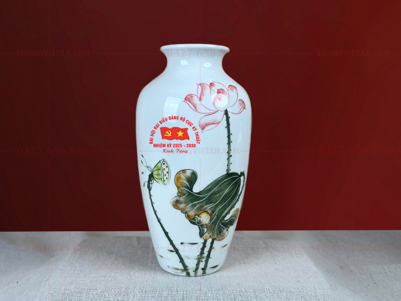 Gốm sứ quà tặng đại hội đảng