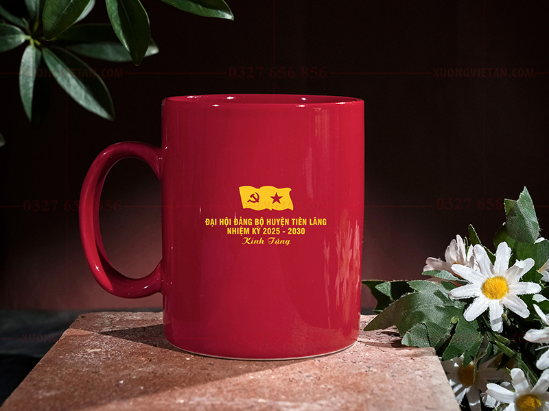 Gốm sứ quà tặng đại hội đảng