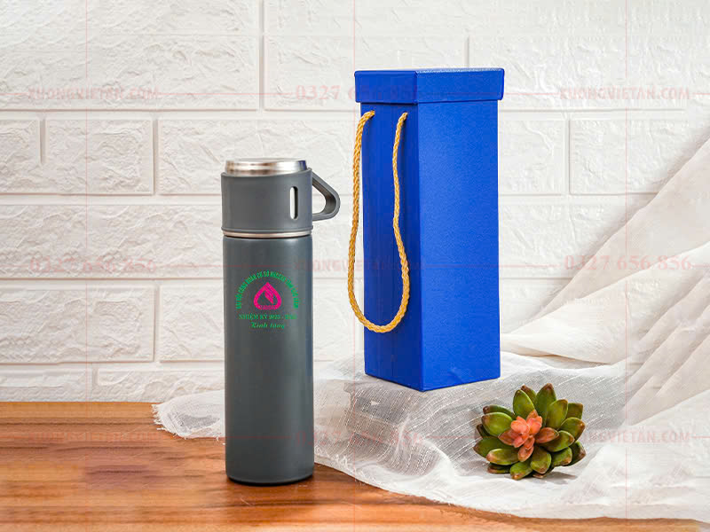 Bình giữ nhiệt in logo công ty