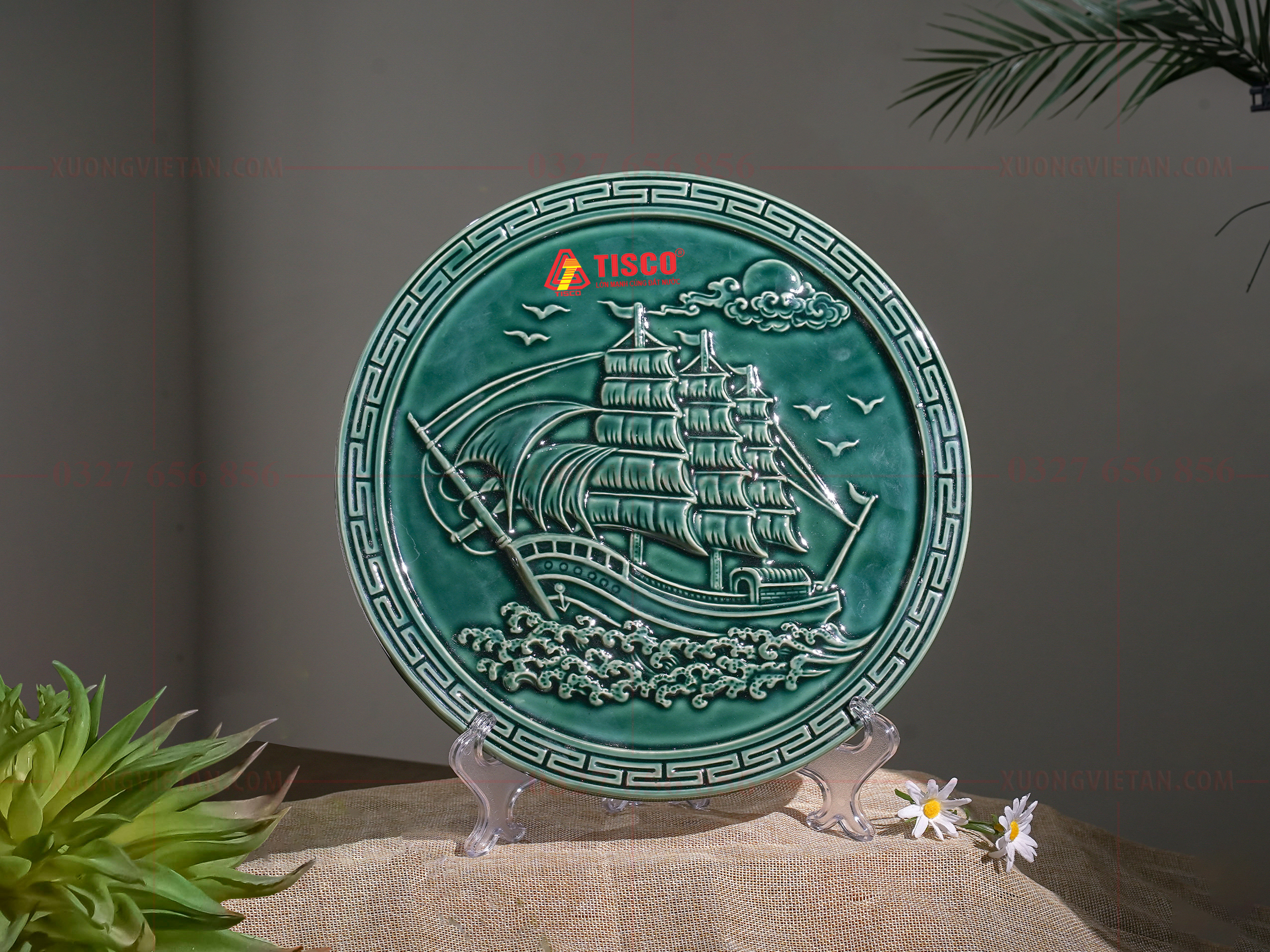 Gốm sứ quà tặng đại hội đảng