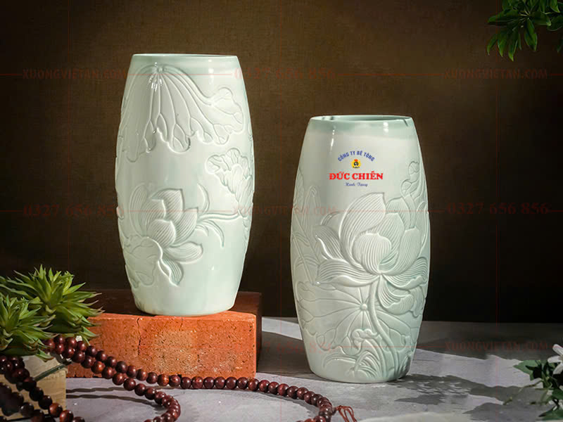 Lọ hoa in logo làm quà tặng doanh nghiệp