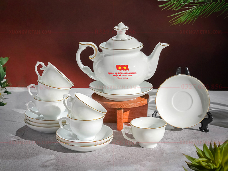 Gốm sứ quà tặng đại hội đảng