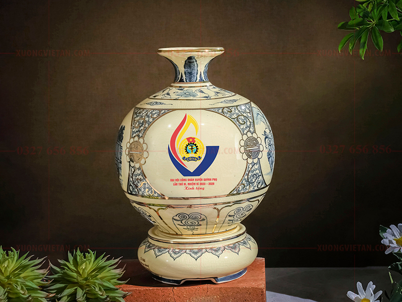 Bình hút lộc in logo công đoàn