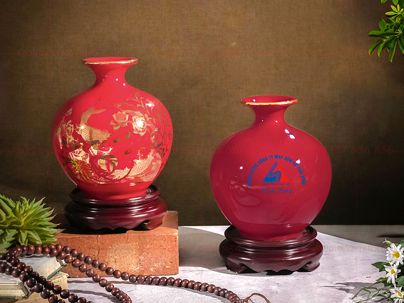Bình hút lộc in logo công đoàn