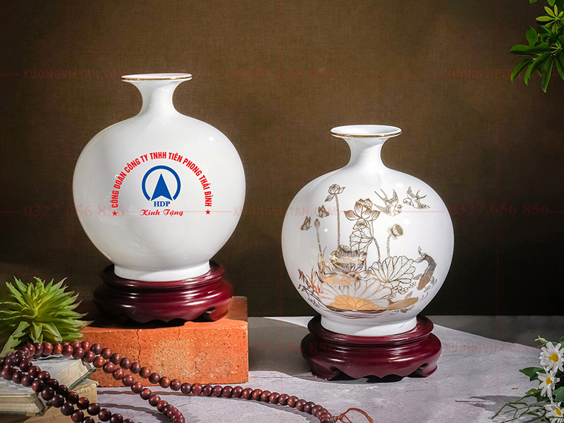 Bình hút lộc in logo công đoàn