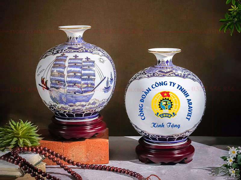 Bình hút lộc in logo công đoàn